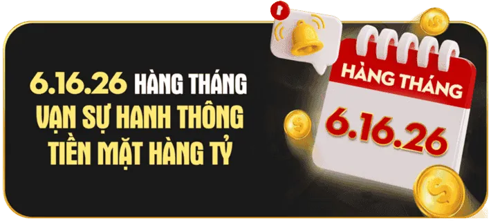 Sự Kiện Đặc Biệt Hàng Tháng
